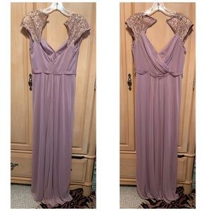 David’s bridal bridesmaid dress